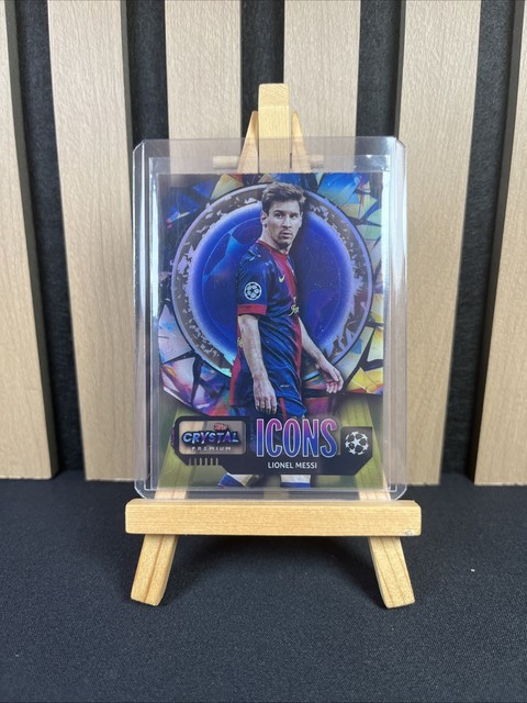 2023 Topps Crystal Premium Uefa Champions League Ucl - Icons Lionel Messi #Ui1