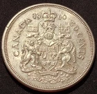 1960 Canada 50 Cents Half Dollar