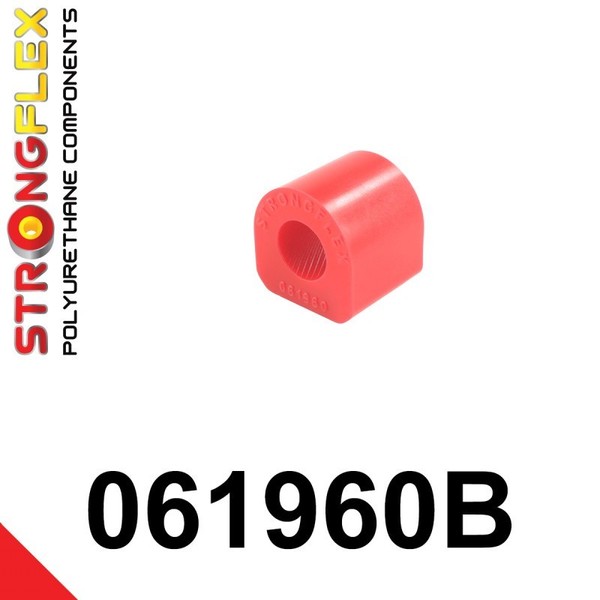 Busches Polyurethan Stabilisatoren Vorne Fiat 124 Spider I strongflex Rot-image