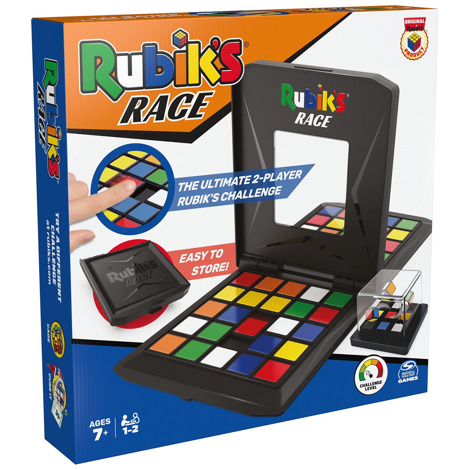 Rubik s Race Classic Fast-Paced Strategy Sequence Board Game, Ultimate Face to F