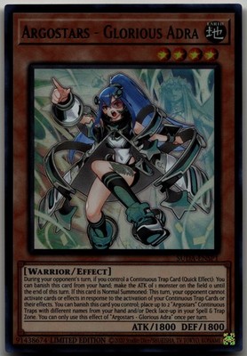 Argostars - Glorious Adra () Ultra Rare Supreme Darkness SUDA-ENSP1 LP