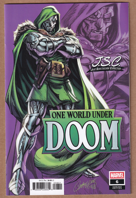 #ad One World Under Doom #6 J. Scott Campbell Variant Marvel 2025 NM $5.09