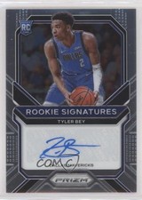 2020-21 Panini Prizm Rookie Signatures Tyler Bey #RS-TBY Auto 0nm7