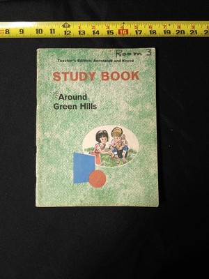 Around Green Hills'' teacher's edition study book from the ''Betts Basic Readers''