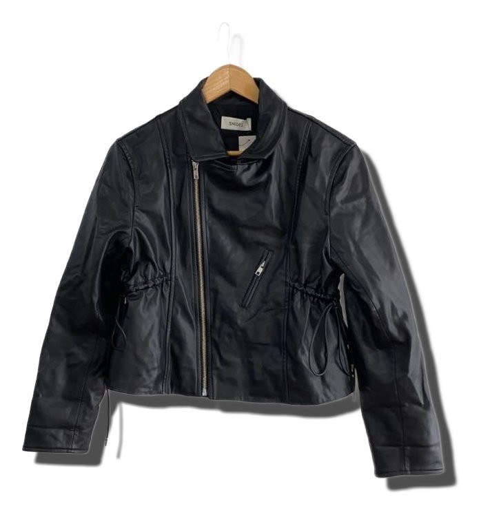 SNIDEL Drawstring Riders Jacket one Polyester SWF… - image 1
