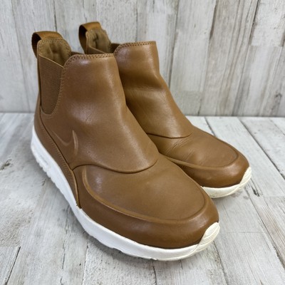 Nike Air Max Thea Mid Leather Boots Sneakers Brown 859550-200 Women s Size 7
