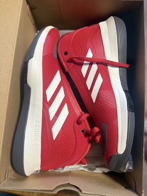 Adidas Bounce Legends Basketball Shoes Red/White Men s Size 10 US NEW