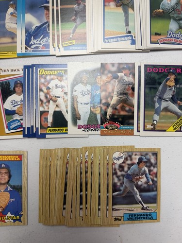 FERNANDO VALENZUELA MLB BASEBALL LOT OF 150 CARDS COMBINE SHIPPING - 第 14/14 張圖片