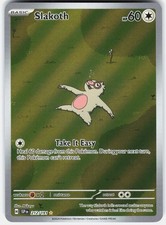 Slakoth Holo Illustration Rare SV08: Surging Sparks 212/191 NM on eBay