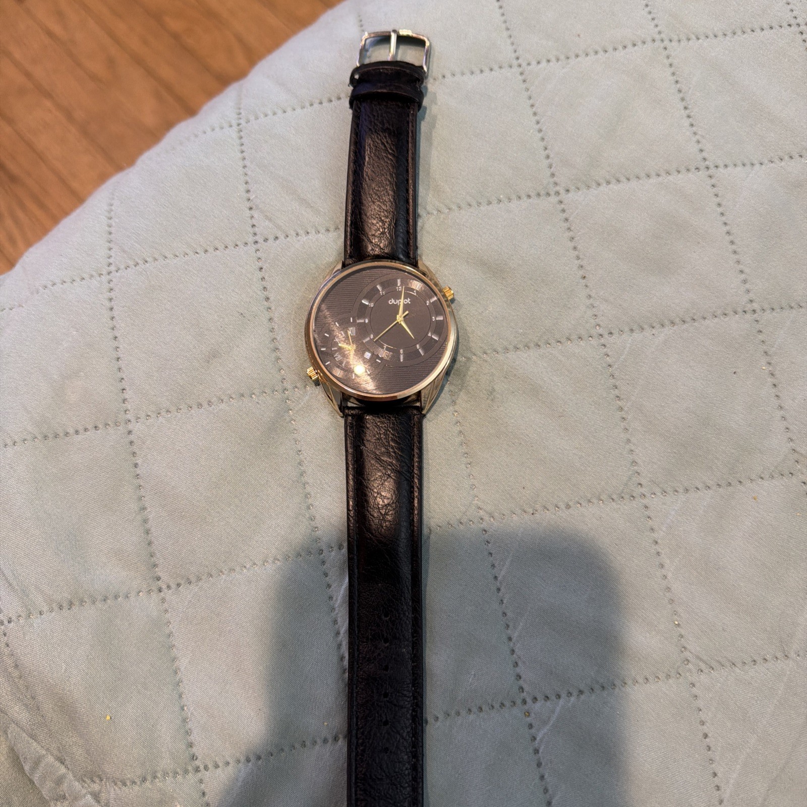 Duplot Mens Double Time Zone Watch - image 1