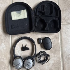 Bose QuietComfort 3 QC3 Noise Cancelling On-ear Wired Headphones Headset Silver