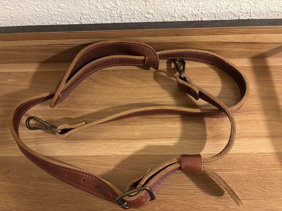 *Brand New* Portland Leather Leather Duffle Bag Nutmeg FREE SHIPPING - Image 4 of 4