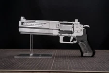 Helldivers 2 P-4 Senator Revolver Prop | Cosplay Weapon Replica | Sci-Fi Gun Mod