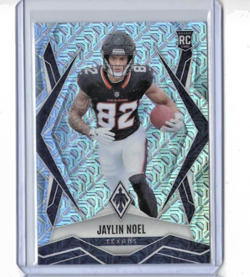2025 Panini Phoenix Jaylin Noel Silver Mojo Prizm Rookie #161 Houston Texans
