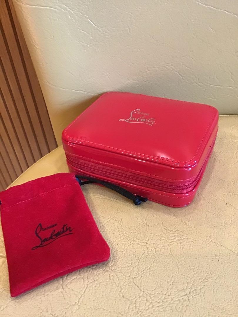 Christian Louboutin Red Pouch Eyeshadow Palette Case 23014 | eBay