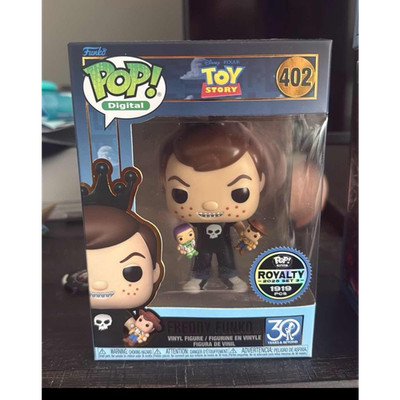 Funko Pop! Digital Toy Story Freddy Funko Royalty Vinyl Figure #402 1919 pcs