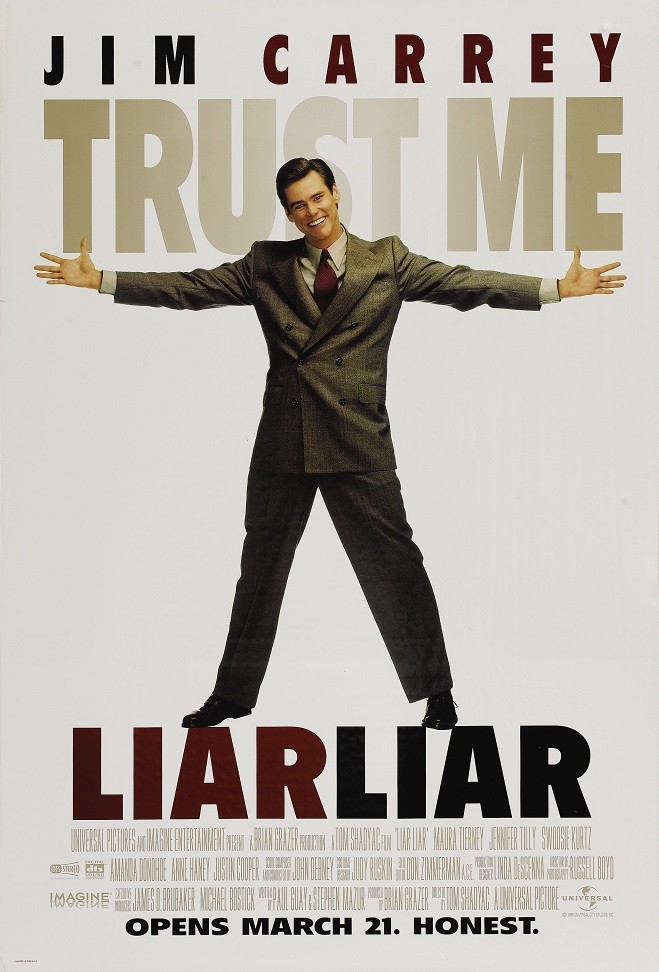 ［新品未開封］B’z 復刻版ポスター　Liar! Liar! Liar Liar movie poster - Jim Carrey poster - 11 x 17 inches | eBay