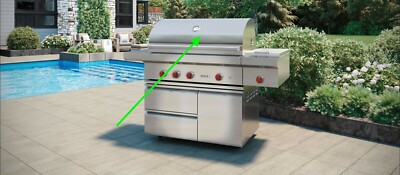 Wolf BBQ BBQ-2 Open Burner Cover | Genuine Wolf Part | Stainless | ASAP Shipping