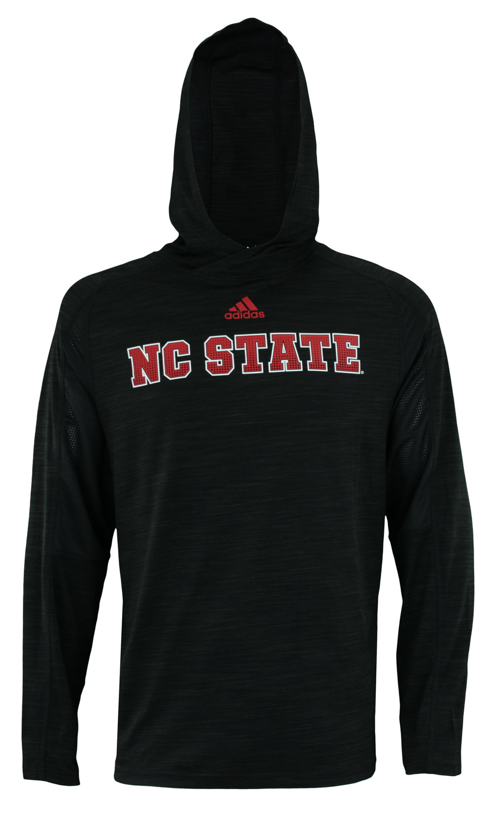 Тренировочная толстовка Adidas NCAA Mens NC State Wolfpack с длинным рукавом, черный