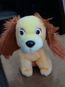 vintage lady and the tramp stuffed animals