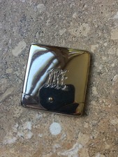 Streichholz-Etui - Jugendstil - Silber m. Monogram RH oder HR