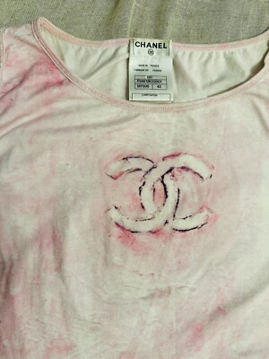 CHANEL ピンク タンクトップ サイズ44 CHANEL ピンク タンクトップ サイズ44 ピンク系 CHANEL(シャネル