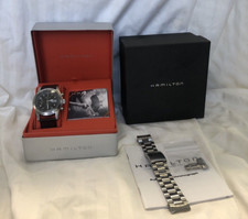 Hamilton Field Khaki Automatic 25J Chronograph Watch *Is Running*