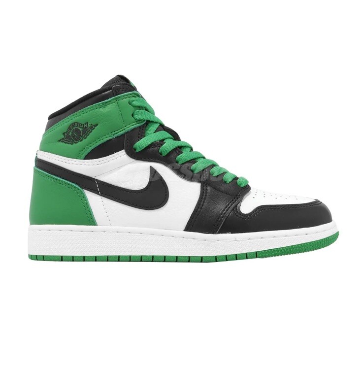 Nike Air Jordan 1 Retro High OG GS Lucky Green Black White