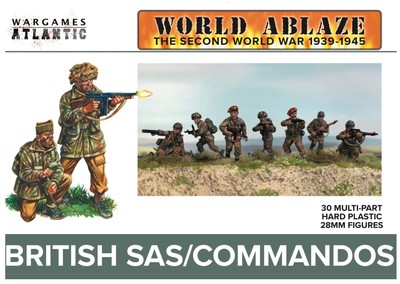 Wargames Atlantic: World Ablaze: British SAS/Commandos (30 units)