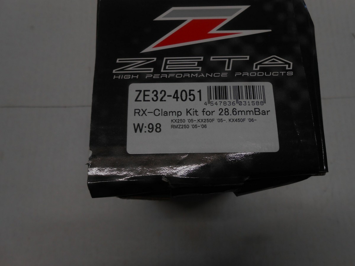 ZJさま専用 Zetz RX Clamp Kit/KX250'05-/KX250F'05-/KX450F'06-/RMZ250'05