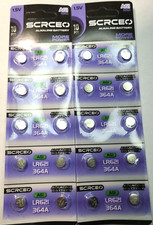 20 PACK LR621 ALKALINE GREAT EXP 12/30 364A AG1 SR621 D364 T 602 FREE TRACK