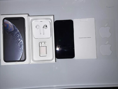 Apple iPhone XR ブラック　部品取り Original Retail Packaging For Apple iPhone XR 64GB / Black