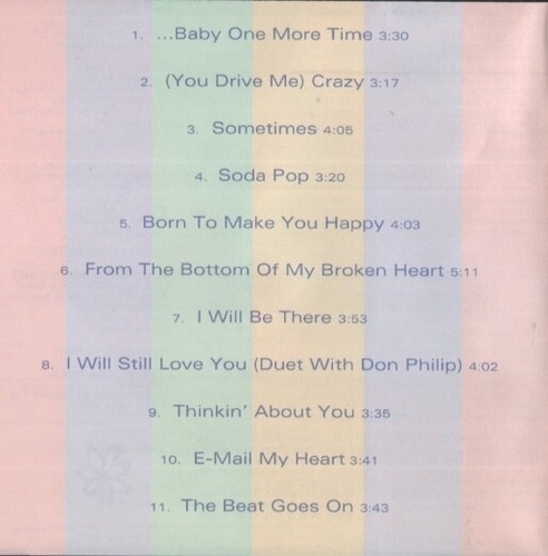Britney Spears: ...Baby One More Time (CD, Pop, "Initialed"?, 1999) - Bild 4 von 6