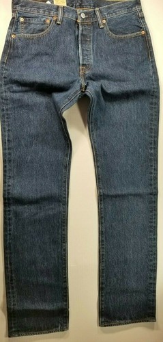 Levis 501 dark wash jeans 32x34 