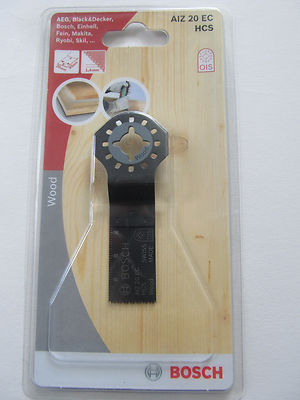 Bosch Tauchsägeblatt  AIZ 20 EC HCS  Multimaster Holz 20x30mm