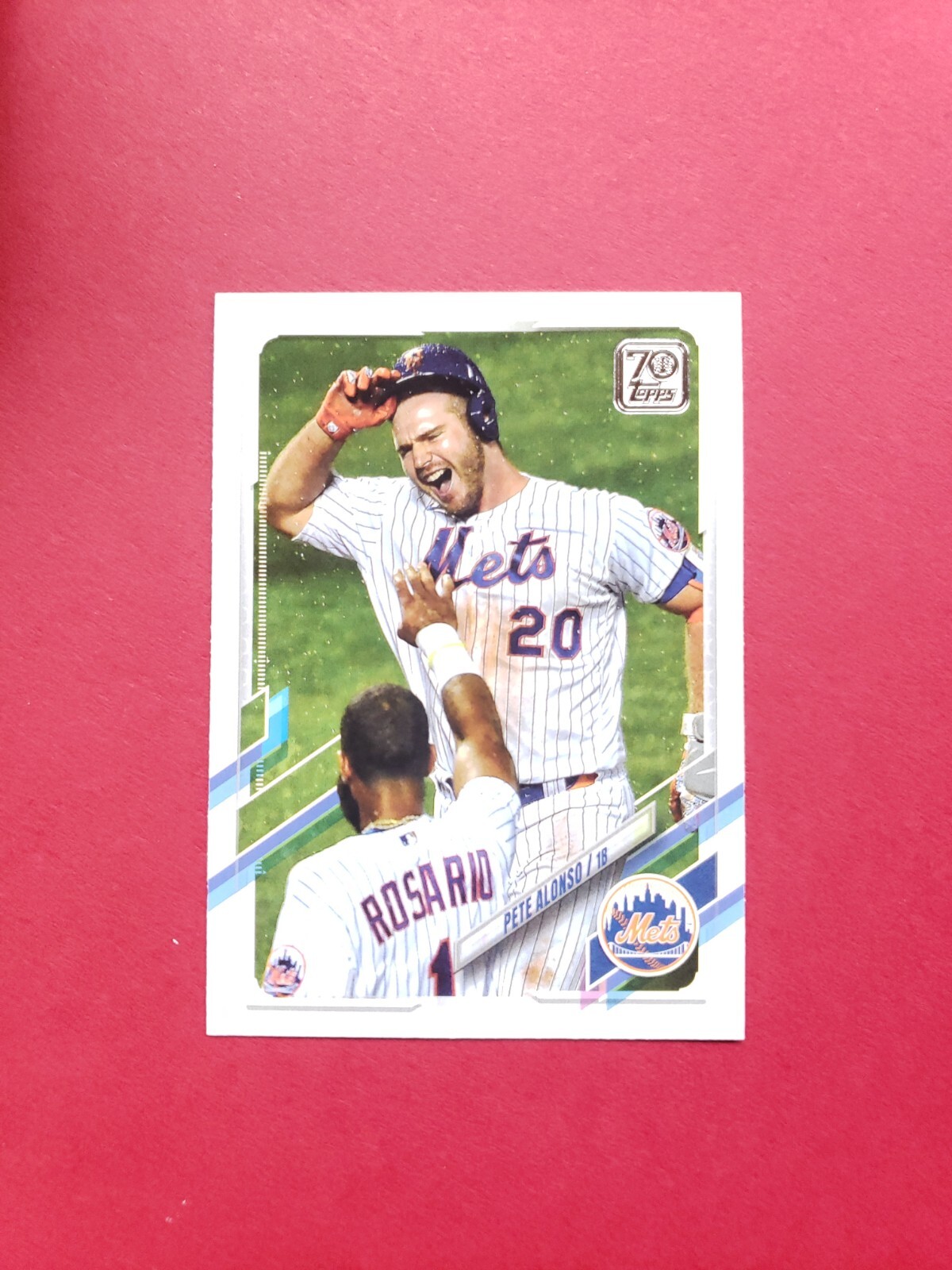 2021 Topps Series 1 PETE ALONSO PHOTO VARIATION #84 SP