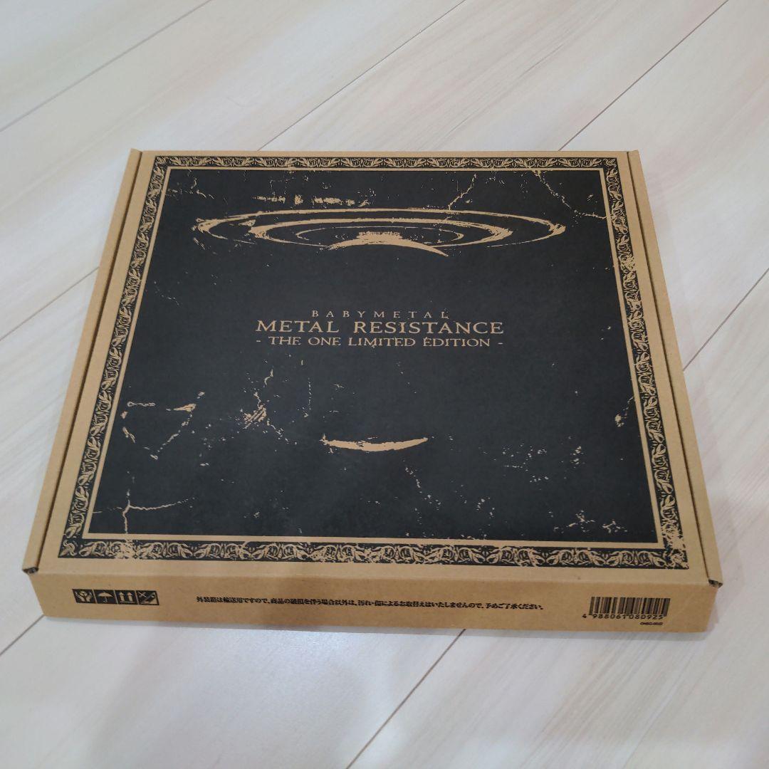 BABYMETAL METAL RESISTANCE THE ONE LIMITED EDITION CD + Blu