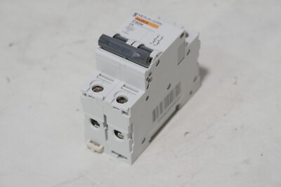 Merlin Gerin 24984 circuit breaker, 4A, 2 pole, 400VAC, Multi9 C60H C4