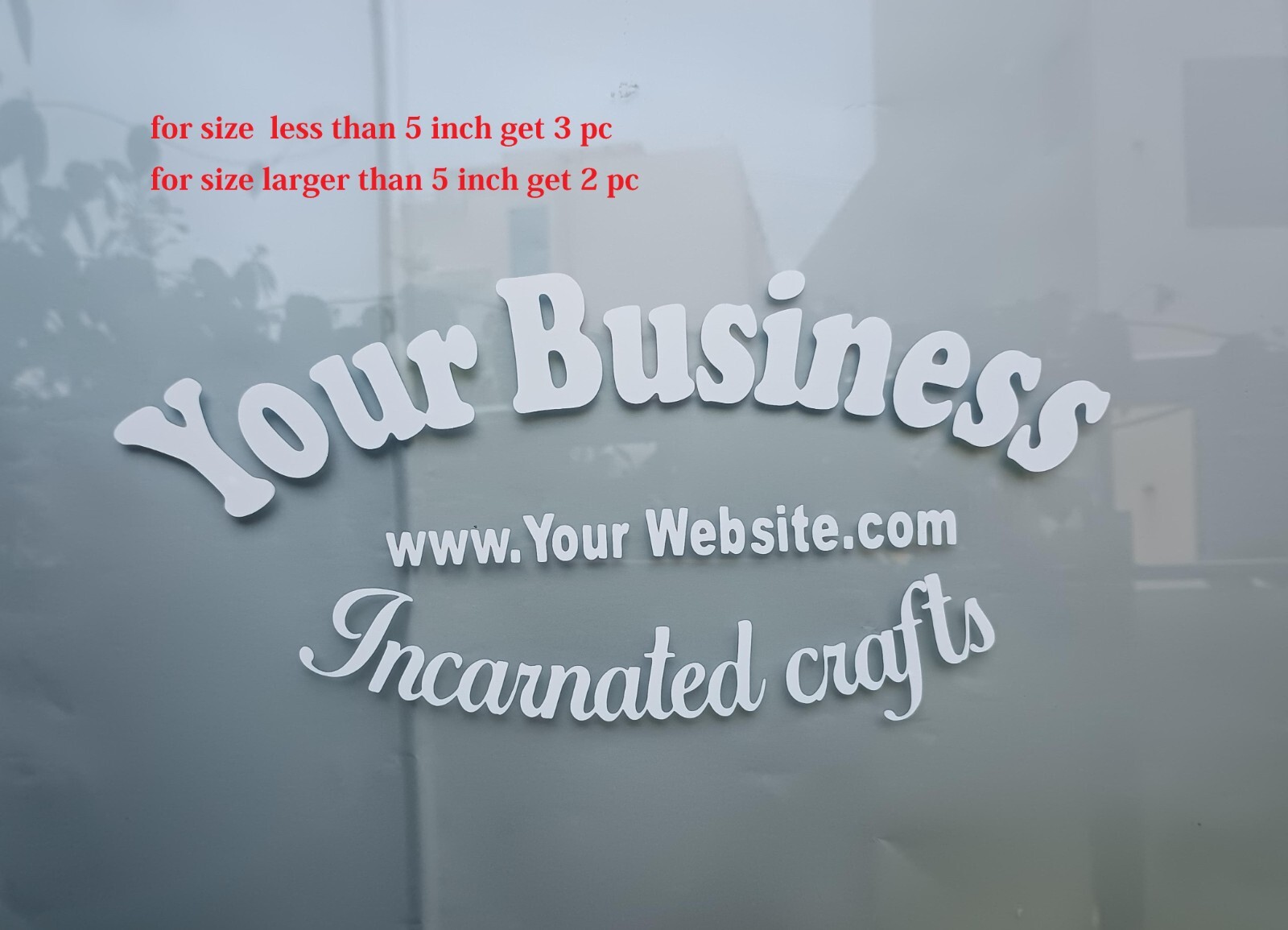 Custom Vinyl Decals -Personalized for car shopfront  laptop  Wedding name bottle