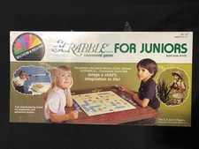 VTG 1982 Scrabble for Juniors ed 5 Selchow & Righter ages 6-10 #18