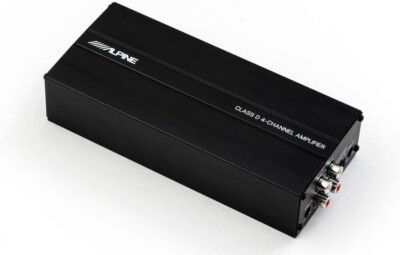 ALPINE KTP-600 4 channel compact digital power amplifier 90W×4ch F/S New