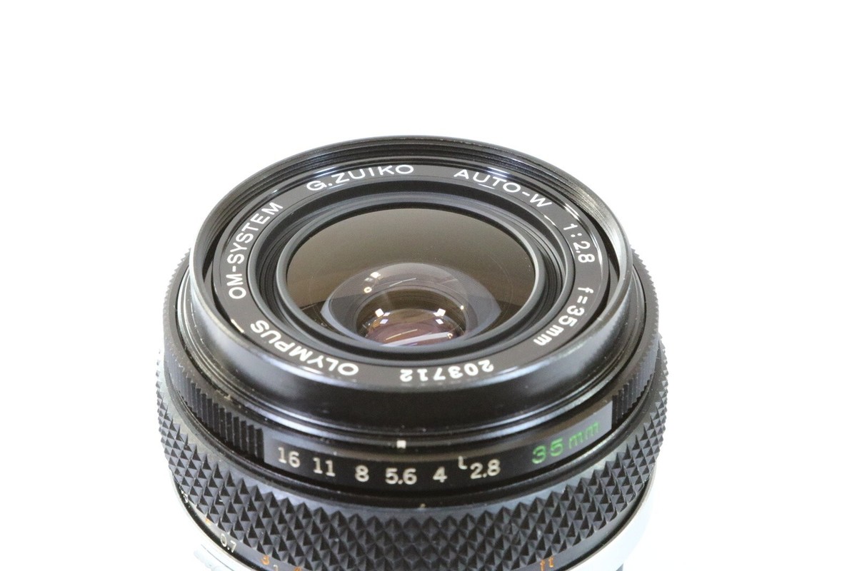 オリンパス　OM-SYSTEM ZUIKO AUTO-W 35mm F2.8 Olympus 35mm f2.8 G.Zuiko Auto-W - Lens – Kamerastore