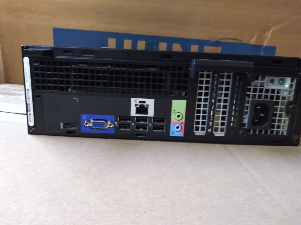 Dell OptiPlex 390 SFF Used i3-2400 3.10GHz 4GB 500 HDD DVD/RW WIFI