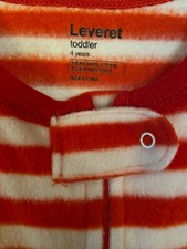 Baby Footed Fleece Pajamas Toddler - 4 Years  