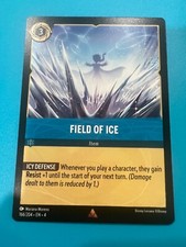 Disney Lorcana Ursula's Return - 166/204 - Field Of Ice - Rare Non Foil