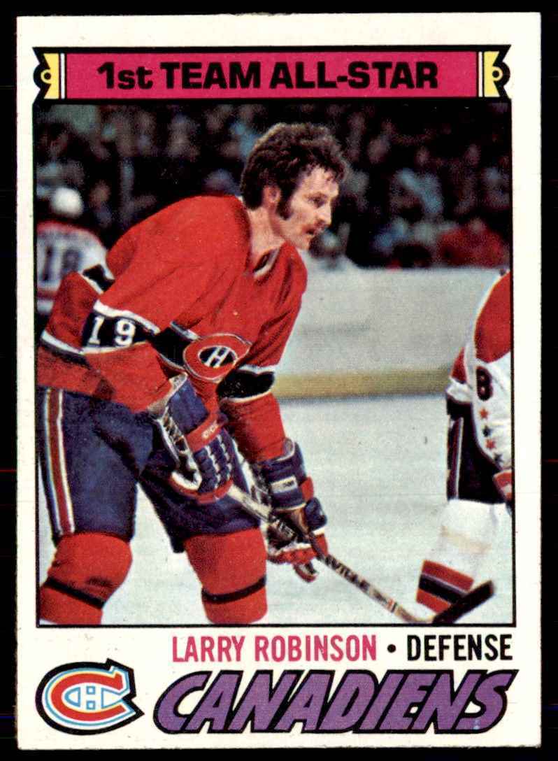 1977-78 Topps Larry Robinson .. Montreal Canadiens #30