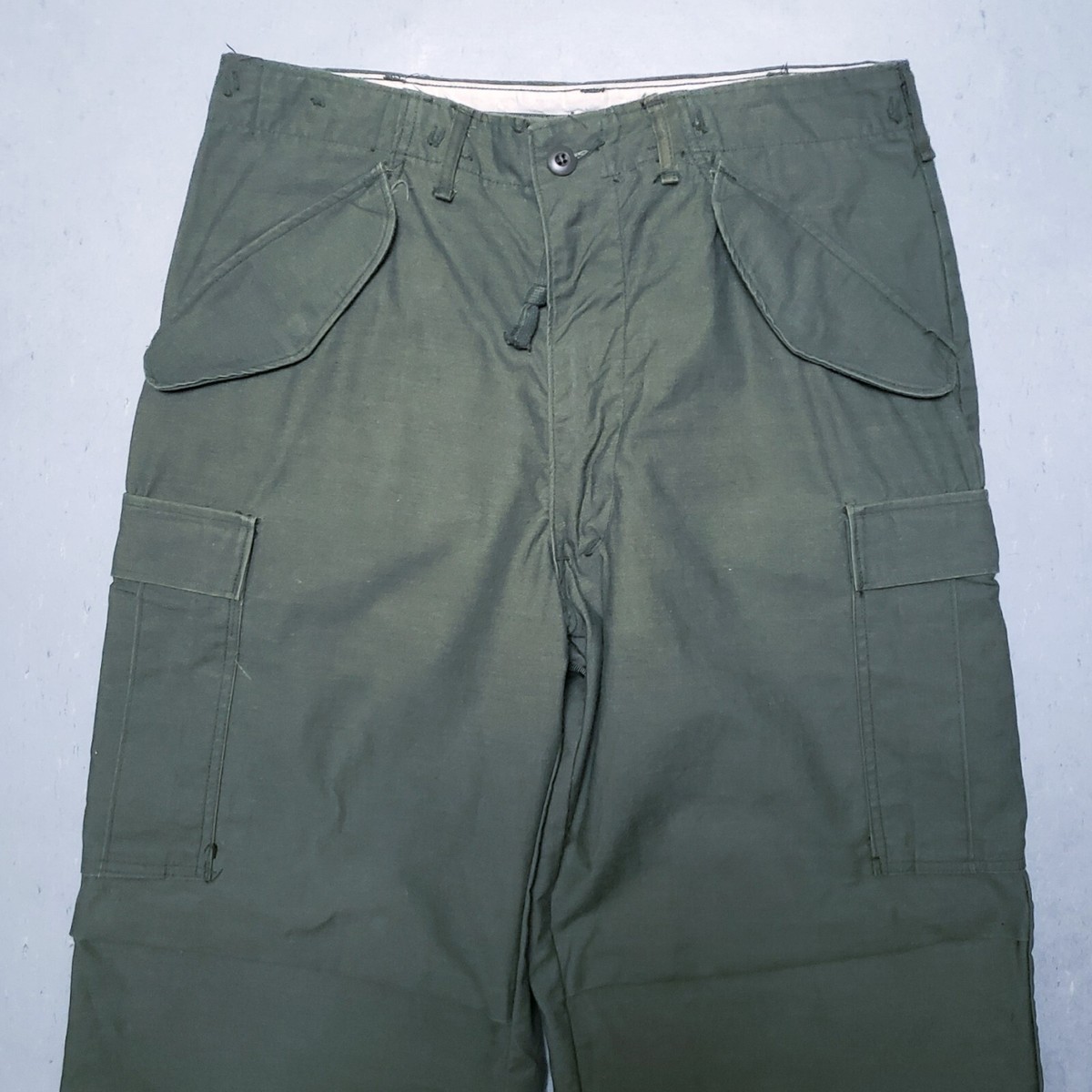 パンツ 70s US.ARMY Military Chino Pants 27x31 70s US Army Chino Pants Trousers Military 27x31