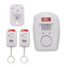 ANTIFURTO ALLARME CON SENSORE E SIRENA 105 DB 2 TELECOMANDI CASA UFFICIO NEGOZIO