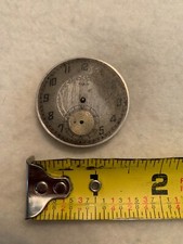 Vintage Elgin Watch Co 17 J Pocket Watch Movement 16S Project double roller