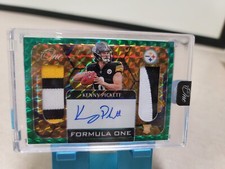 KENNY PICKETT 2022 Panini One #341 RC Formula One Green Patch Auto /25